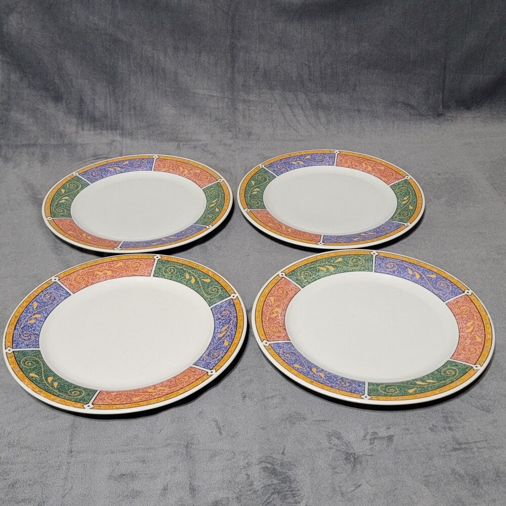 Majesticware Stoneware Persia Dinner Plates Set Of 4